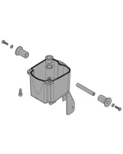 Корпус редуктора C001 Came 119RICX006 в Хасавюрте Запчасти для шлагбаумов и автоматики Pintop.ru