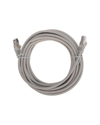 Патч-корд F/UTP, CAT 5e, RJ45-RJ45, 26AWG, LSZH, серый, 5м REXANT 02-0110-5 в Хасавюрте Патчкорды (медные) Pintop.ru