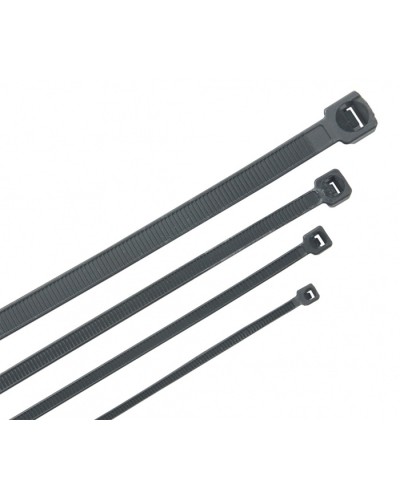 Хомут кабельный морозостойкий Хкм 4,8х380мм черный (100шт) IEK (UHH33-D048-380-100-K02) в Хасавюрте Стяжки-хомуты Pintop.ru