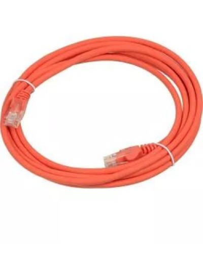 Патч-корд RJ45 - RJ45, 4 пары, UTP, категория 6, 1.5 м, оранжевый, LSZH LANMASTER LAN-PC45/U6-1.5-OR в Хасавюрте Патч-корды и пигтейлы Pintop.ru