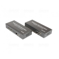 Комплект для передачи HDMI, USB, аудио, RS232 и ИК управления по сети Ethernet OSNOVO TLN-HiKMDA2+RLN-HiKMDA2