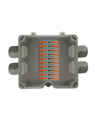 Коробка соединительная с тампером КСП-Т-10 АЯКС IP66 Wago Магнито-Контакт в Хасавюрте Распределительные коробки Pintop.ru