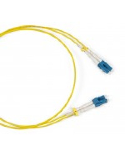 Патч-корд волоконно-оптический SM 9/125 (OS2), LC/UPC-LC/UPC, duplex, LSZH, 1 м Hyperline FC-D2-9-LC/UR-LC/UR-H-1M-LSZH-YL (FC-9-LC-LC-UPC-1M) в Хасавюрте Патч-корды оптические Pintop.ru