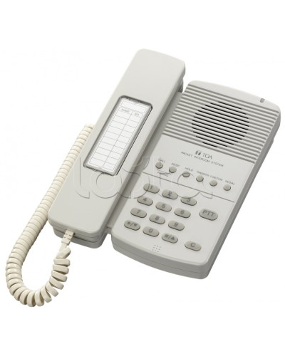 Мастер-станция аналоговая для коммутатора N-8400RS TOA N-8410MS Y в Хасавюрте Системы оповещения и трансляции TOA Pintop.ru