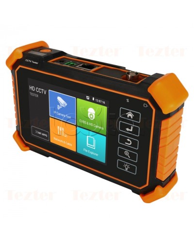 Монитор-тестер универсальный Tezter TIP-H-4 в Хасавюрте Тестеры для систем видеонаблюдения Pintop.ru