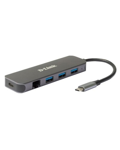 Док-станция с разъемом USB Type-C, 3 портами USB 3.0, 1 портом USB Type-C/PD 3.0 и 1 портом Gigabit EthernetD-Link DUB-2334/A1A в Хасавюрте Оборудование для видеонаблюдения Pintop.ru