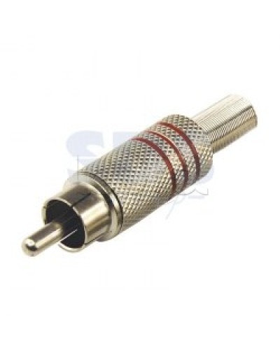 Разъем штекер RCA Металл под винт ZN Черные/Красные (100шт/уп) PROCONNECT 14-0410-4 в Хасавюрте Коннекторы Pintop.ru