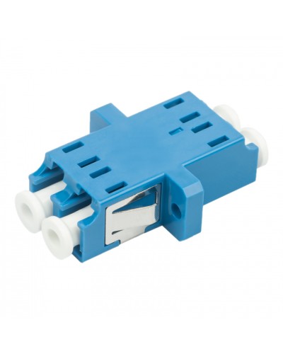 Адаптер оптический проходной LC-LC, OS2, дуплекс (duplex), синий Datarex DR-541102 в Хасавюрте Коммутационные изделия Pintop.ru