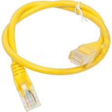 Патч-корд RJ45 - RJ45, 4 пары, UTP, категория 5е, 3 м, желтый, LSZH LANMASTER LAN-PC45/U5E-3.0-YL