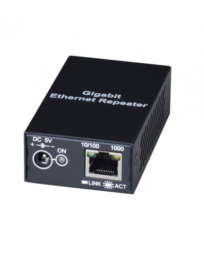 Повторитель Gigabit Ethernet для увеличения расстояния передачи до 120м SC&T SR01X в Хасавюрте Системы видеонаблюдения Pintop.ru