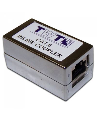 Повторитель портов RJ-45, экранированный, категории 6 TWT (TWT-CP45STP6) в Хасавюрте Проходные адаптеры RJ-45 и разветвители Pintop.ru