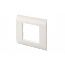 Рамка для 2-х модулей 22,5x45 16M-00-02WT Eurolan