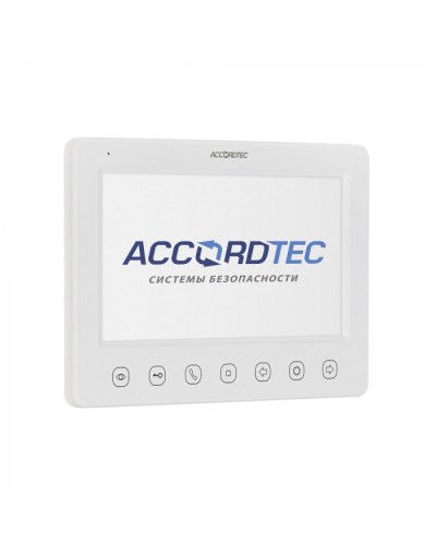 Монитор видеодомофон AccordTec AT-VD 751C/M/SD WH в Хасавюрте Абонентские IP устройства Pintop.ru
