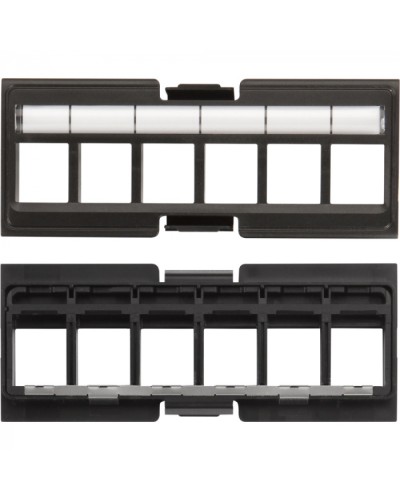 Вставка под кейстоны в модульную панель, экранированная, 6 портов, без шторок LANMASTER LAN-FRM-IN-6OK-SXX в Хасавюрте Коммутационные изделия Pintop.ru