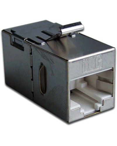 Повторитель портов RJ-45, экранированный, кат.6A, формата Keystone LANMASTER LAN-KCP45S6A в Хасавюрте Проходные адаптеры Pintop.ru