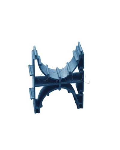 Держатель расстояния (кластер) для двустенных труб, д.160мм, тройной DKC 025163 в Хасавюрте Держатели, клипсы, скобы Pintop.ru