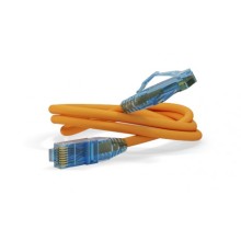 Патч-корд U/UTP Hyperline PC-LPM-UTP-RJ45-RJ45-C6-5M-LSZH-OR
