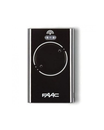 Брелок-передатчик 2-канальный Faac 7870091 (черный) в Хасавюрте Устройства радиоуправления для шлагбаумов и автоматики Pintop.ru