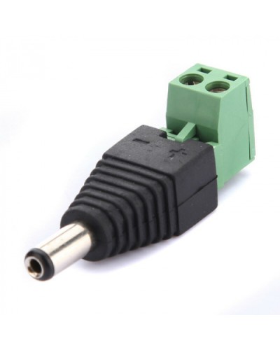 Коннектор Tantos РАЗЪЕМ TS DC штекер питания с клеммной колодкой, двухсекционный в Хасавюрте Коннекторы Pintop.ru