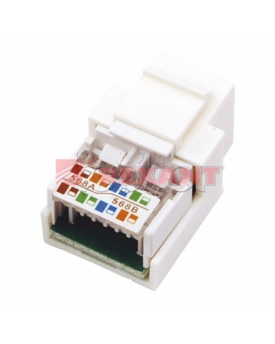 Гнездо вставка RJ-45 (Keystone Jack) CAT5e, ТИП-2 (10шт/уп) REXANT 03-1012 в Хасавюрте Коннекторы Pintop.ru