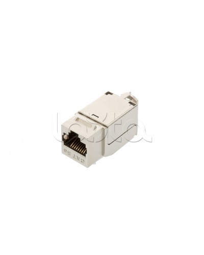 Модуль Keystone Jack RJ-45 категория 5e полный экран NIKOMAX (NMC-KJSD2-FT-MT) в Хасавюрте Модули Keystone Pintop.ru