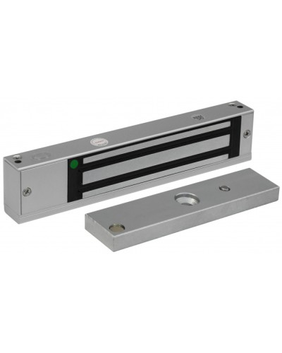 Smartec ST-EL140DL-SL - Электромагнитный замок, внутреннее исполнение, СИД, датчик положения двери, 12 VDC / 250мА, усилие 140-150 кг. в Хасавюрте Электромагнитные замки Pintop.ru