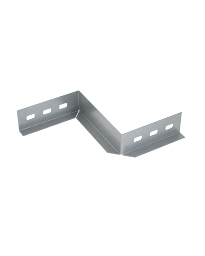 Переходник правосторонний 200 мм КМ-Профиль (LPDP200) в Хасавюрте Аксессуары для лотков Pintop.ru