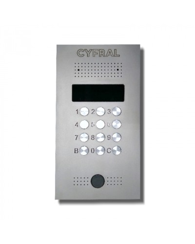 Цифрал CCD-2094.3/РVС IP Микропроцессорный блок вызова в Хасавюрте Абонентские IP устройства Pintop.ru