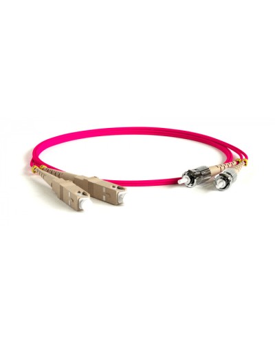 Патч-корд волоконно-оптический Hyperline FC-D2-504-LC/PR-LC/PR-H-3M-LSZH-MG в Хасавюрте Патч-корды оптические Pintop.ru