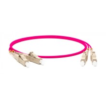 Патч-корд волоконно-оптический Hyperline FC-D2-504-LC/PR-LC/PR-H-50M-LSZH-MG