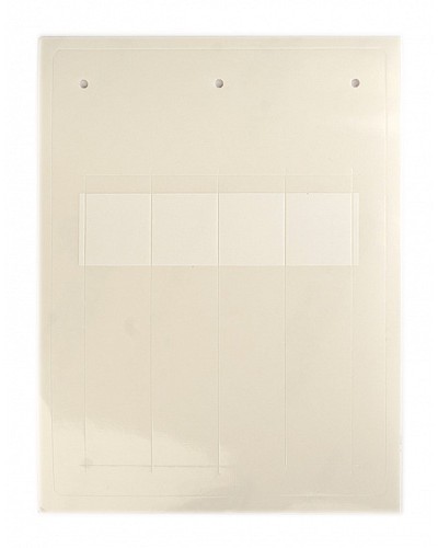 Самоламинирующаяся маркировка для кабелей и труб. Белая DKC CMSA10015W в Хасавюрте Аксессуары для кабель-канала Pintop.ru