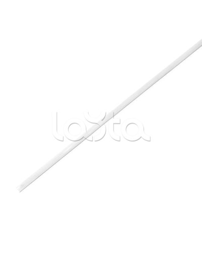 Термоусадочная трубка 6.0 / 3.0 мм 1м белая (50шт/уп) REXANT 20-6001 в Хасавюрте Аксессуары для кабель-канала Pintop.ru