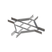 Х-разветвитель лестничный 80х100х2,0 мм HD N КМ-профиль (LXD80-100-2.0 HD N)