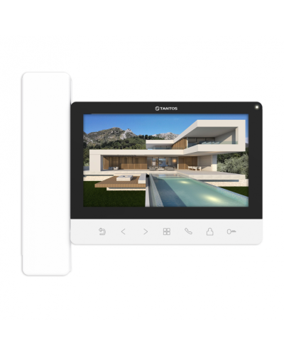 Монитор Tantos LOKI HD SE (White) XL в Хасавюрте Абонентские IP устройства Pintop.ru