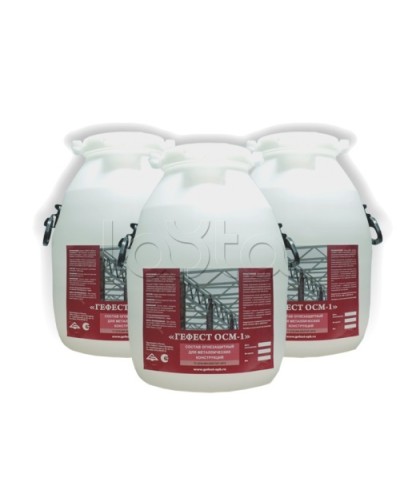 Cостав огнезащитный для металлических конструкций Гефест ОСМ-1 в Хасавюрте Огнезащитные краски Pintop.ru