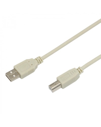Шнур USB 2.0 (шт. USB А - шт. USB В), 1.8 М REXANT 18-1104 в Хасавюрте Патч-корды и пигтейлы Pintop.ru