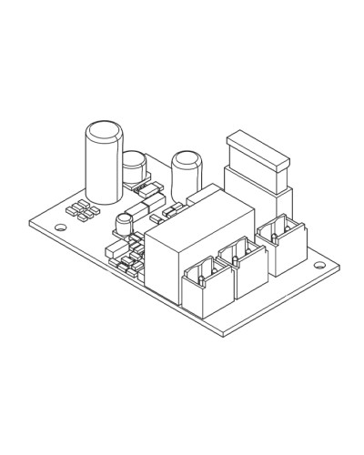Came LB39 (002LB39) - Плата аварийного питания для подключения и зарядки 2 аккумуляторов, 12 В - 7 Ач в Хасавюрте Запчасти для шлагбаумов и автоматики Pintop.ru