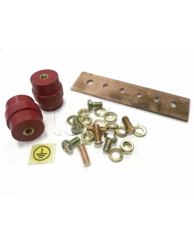 Комплект заземления Hyperline TGRB-SET в Хасавюрте Аксессуары для стоек и шкафов Pintop.ru