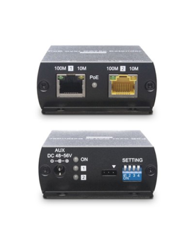 Комплект удлинителей PoE (до 38W) по витой паре до 800м SC&T IP09P в Хасавюрте Видеоусилители, Модуляторы, Делители Pintop.ru