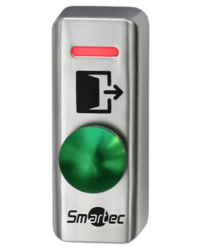 Кнопка металлическая накладная Smartec ST-EX241L в Хасавюрте Кнопки выхода Pintop.ru