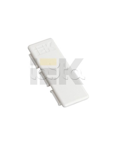 Соединитель на стык для закрытия распила c лицевой стороны при соединении кабель-каналов типоразмера 100х60 IEK (CKK-40D-SL75-K01) в Хасавюрте Аксессуары для кабель-канала Pintop.ru