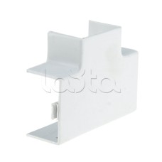 Угол Т-образный (80х40) белый EKF-Plast (t-80-40)