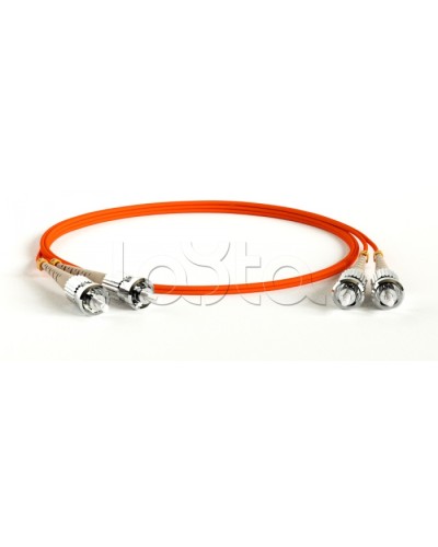 Патч-корд волоконно-оптический Hyperline FC-D2-50-ST/PR-ST/PR-H-1M-LSZH-OR в Хасавюрте Патч-корды оптические Pintop.ru