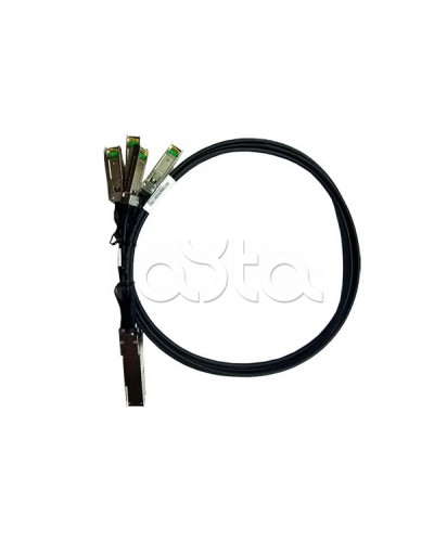 Твинаксиальный пассивный 40G QSFP+ кабель D-Link DEM-CB100QXS-4XS/C1A в Хасавюрте Модули SFP/XFP/GBIC Pintop.ru