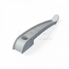 Держатель кабеля односторонний для прямого монтажа серый (20шт/240шт уп/кор) Промрукав (PR13.0380)