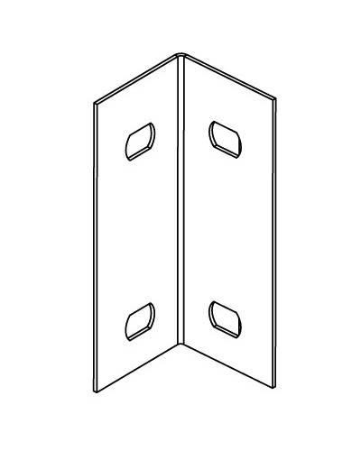 Уголок опорный FR TC/RRC/RRD/RRS на H 50 DKC 30199 в Хасавюрте Аксессуары для лотков Pintop.ru