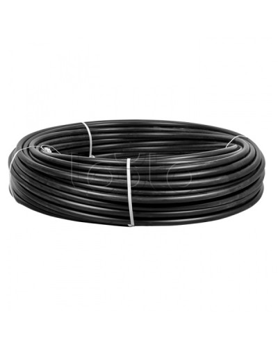 Труба гладкая ПНД жесткая d20 мм (100 м) черная EKF-Plast (tpndg-20) в Хасавюрте Гладкая труба Pintop.ru