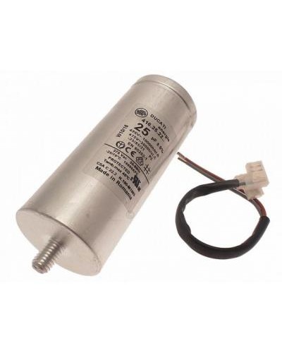 Конденсатор 25 мкФ с гибк. выводами и болтом Came 119RIR297 в Хасавюрте Запчасти для шлагбаумов и автоматики Pintop.ru