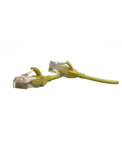 Патч-корд U/UTP Hyperline (PC-LPT-UTP-RJ45-RJ45-C6-1M-LSZH-YL) в Хасавюрте Патчкорды (медные) Pintop.ru