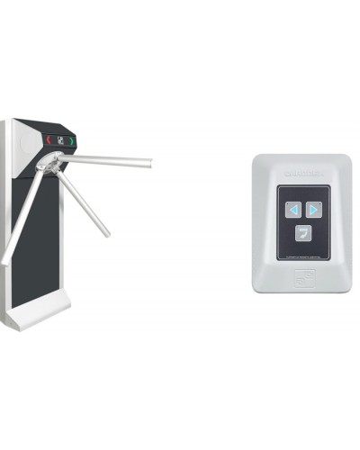 Комплект турникета CARDDEX STL Стандарт 1 (турникет, планки, пульт управления) в Хасавюрте Турникеты Pintop.ru